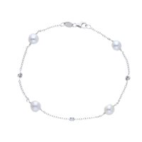 Bracelet Artigianale Woman in White Gold BROR-161-253